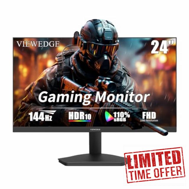 Gaming Monitor 24 Inch FHD 144hz
