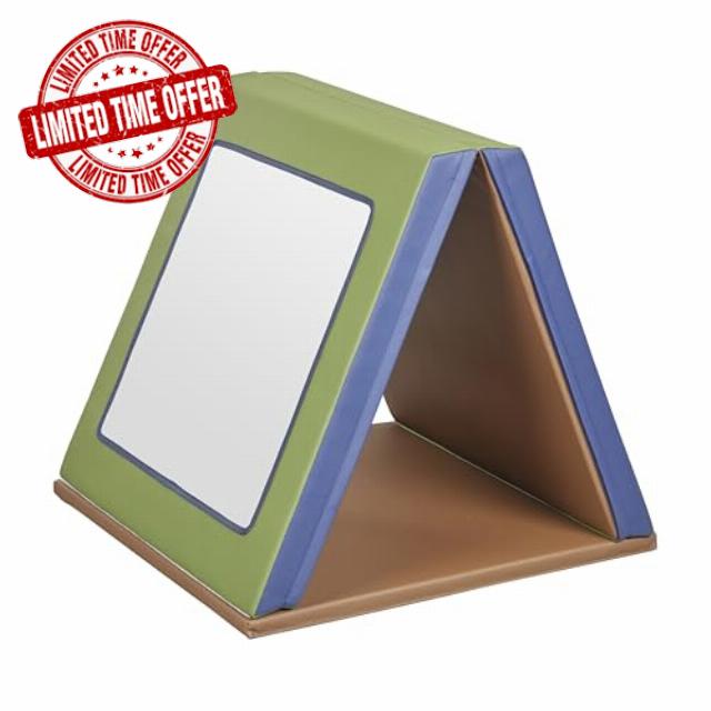 ECR4Kids SoftZone Folding Floor Mirror