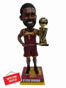 Kyrie Irving Cleveland Cavaliers Wine Jersey 2016 NBA Championship Bobblehead