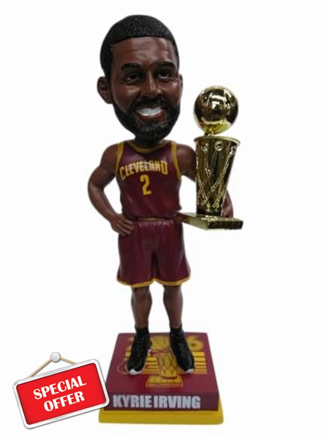 Kyrie Irving Cleveland Cavaliers Wine Jersey 2016 NBA Championship Bobblehead