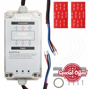TURBRO RV AC Soft Start Kit for Smooth Startup Under Low-Power Condition
