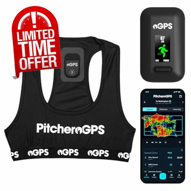 Player Bundle Sports Activity Tracker (Small) | GPS Tracking Device with Vest
