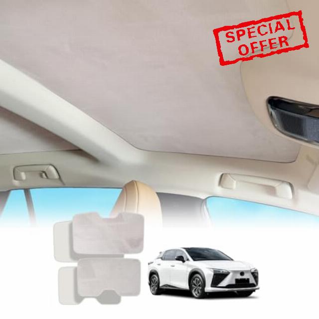 Compatible for Lexus RZ 300E/450E 2023-Present EB10 car Insulation Suede sunroof Sunshade Panel Suede Sunshade Panel Insulation Cloth can Prevent Exposure to Sunlight and Ultraviolet