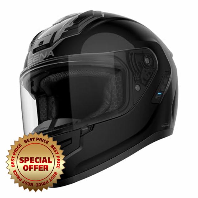Sena Phantom Full Face Smart Motorcycle Helmet with Integrated Communications