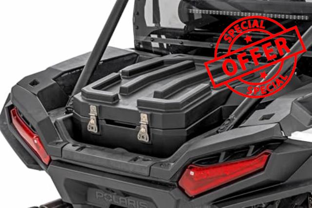 Rough Country Rear Bed Cargo Box for 2024 Polaris RZR XP 1000 - Fits 2/4 Seater
