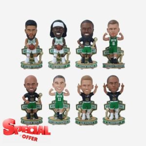 Boston Celtics 2024 NBA Champions Mini Boxed Set Bobblehead NBA Basketball