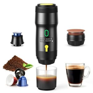 Car Self-Heating Coffee Maker with USB-DC