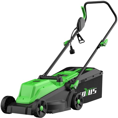 13 Inch 11-Amp Lawn Mowers with 8 Gallon Collection Bag