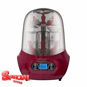 Baby Brezza Baby Bottle Sterilizer and Dryer Machine – Electric Steam Sterilization - Universal Fit - Pacifiers