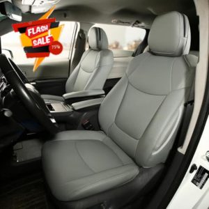 Custom fit Leather Seat Covers for Toyota Sienna le xle se xse 2021 2022 2023 2024 Hybrid