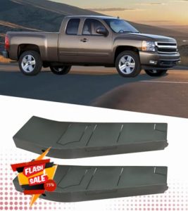 ELITEWILL Mid-Rear Frame Rust Repair Kit Section Fit for 2007-2014 2nd gen Chevrolet Silverado 1500 Reg Cab & 3rd gen GMC Sierra 1500 Reg Cab Short Bed Pickup