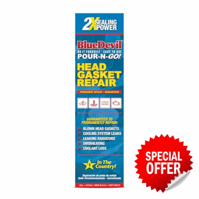 BlueDevil 00212 Head Gasket Repair - 16 Ounce (Pack of 12)