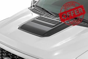 Rough Country Hood Scoop for 2021-2024 Ford F-150 2WD/4WD - HS30010