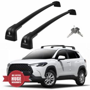 Roof Rack Cross Bars Compatible with Toyota Corolla Cross 2023 2024