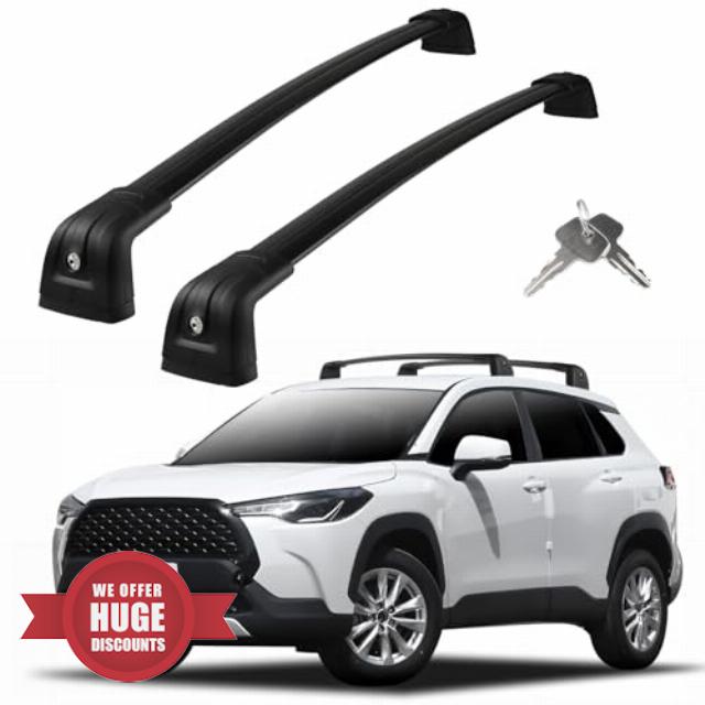 Roof Rack Cross Bars Compatible with Toyota Corolla Cross 2023 2024