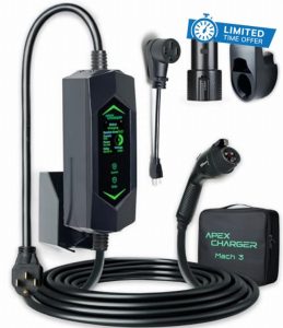 MACH 3 Fast 40 Amp Level 1&2 Portable EV Charger