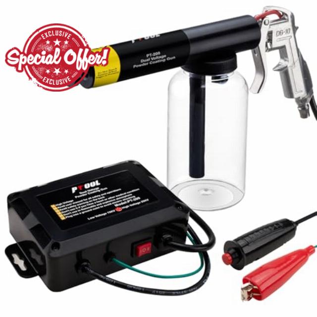 Powder Coating Gun System for Metal