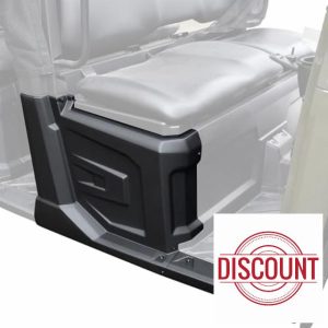 SAUTVS Black Right Hand Center Fender with Rocker for Polaris Ranger Crew 570 XP 570 Full-Size/Ranger Crew XP 900/Ranger Crew XP 1000 Diesel 2014-2019 (Passenger Side