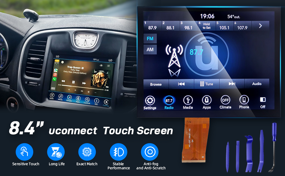 8.4 uconnect screen replacement