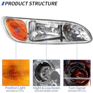 Driver and Passenger Side headlamp