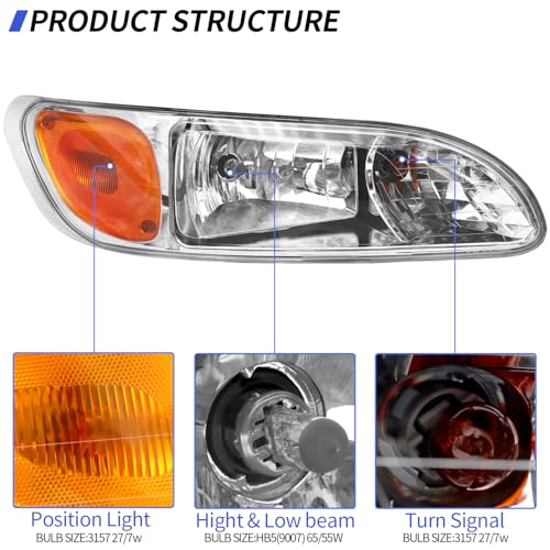 Driver and Passenger Side headlamp