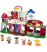 Fisher-Price DJ Bouncin Beats, interactive musical learning toy with lights and bouncing action f...