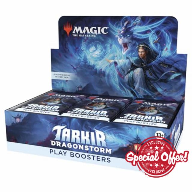 Magic: The Gathering Tarkir: Dragonstorm - Play Booster Box (30 Packs)