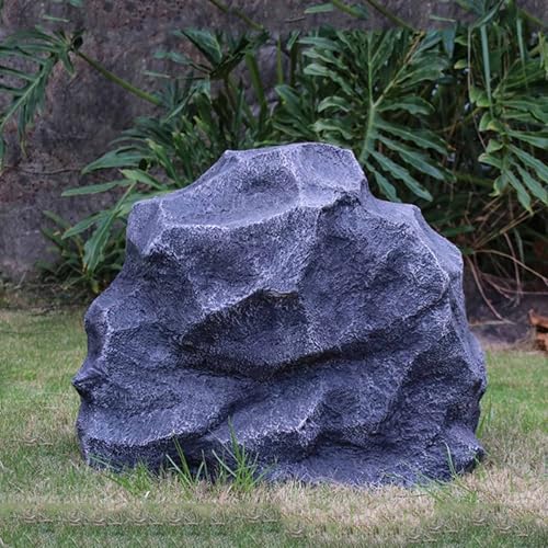 Outdoor Fiberglass Artificial Landscape Boulder Enclosure