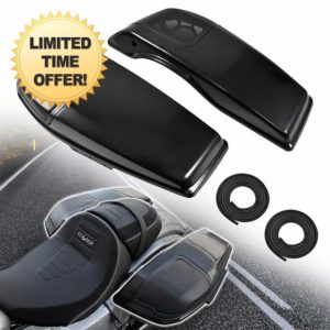 6x9 Black Saddlebag Speaker Lids for Harley CVO Road Street Glide 2023-2025 FLHX FLTRX FLTRXSTSE 2024-2025 Accessories (No Speakers Included)