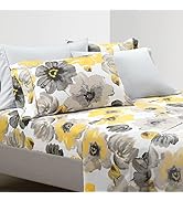Lush Decor Reyna Ruffle Sheet Set, 6 Piece Set, Queen, White - Soft & Comfortable Sheets With Ruf...