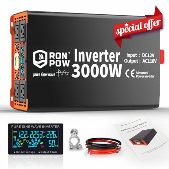 3000 Watt Pure Sine Wave Inverter