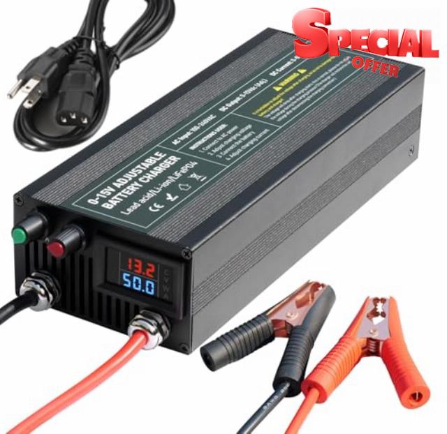 85A 14.6V Car Battery Charger