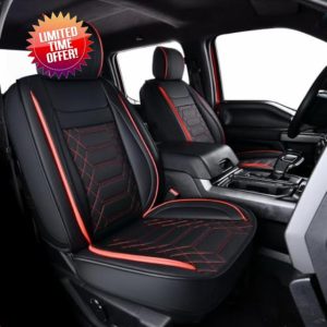 RISINGSTAR Silverado Sierra Faux Leather Seat Covers