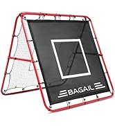 Bagail Football Goal, 2-In-1 Designed Football Net with Target Goal, Comes with Portable Carry Ba...