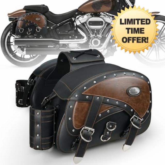 Motorcycle Saddlebags Leather
