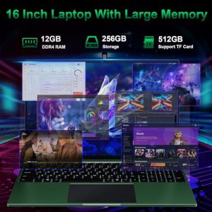 12GB RAM 256GB Storage Laptop Computer