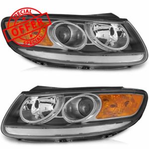 Headlights Assembly for 2007-2012 Hyundai Santa Fe