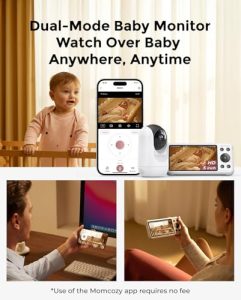 5“ 1080P Display with Photo & Video Recording