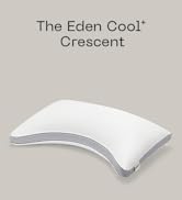 Coop Home Goods Eden Cool+ Pillow, Queen Size Plus Shaped Memory Foam Pillows with Cooling Gel, B...