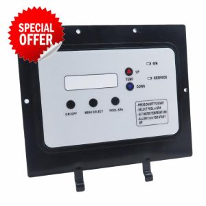 Upgrade 473777 Heat Pump Control Board Bezel with Label Compatible with PENTAIR Ultratemp Pool and Spa Heat Pump （Does not Contain The Internal Circuit Control Board）