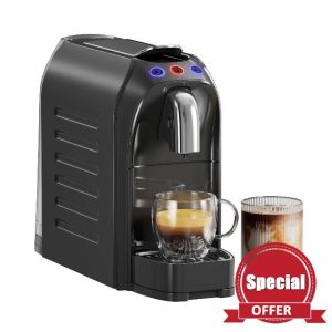 Mini Espresso Machine Coffee Maker: 1255W Single Serve Coffee Maker Programmable for Original Capsules - 20Bar High Pressure Barista Pump For Home Espresso & Lungo