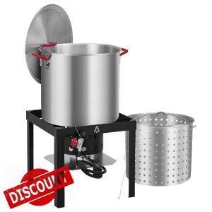 100Qt Aluminum Outdoor Seafood Boil Kit