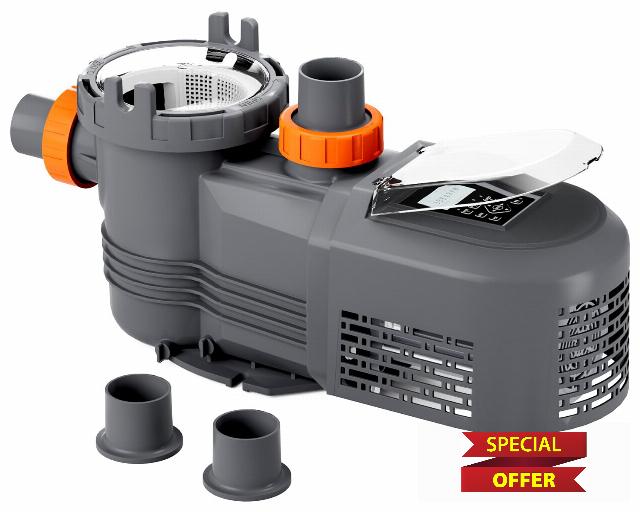 2.5 HP Variable Speed Pool Pump Above Ground Swimming Pool Pump Inground High Flow 10567 GPH 220-240V 60Hz Self Priming Pool Pumps with Filter Basket and Cover