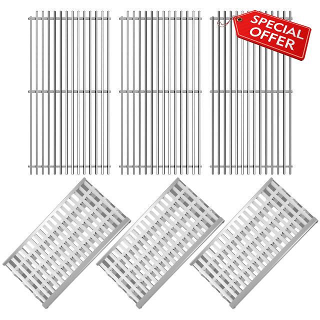 54801 92911 Grill Grates Replacement for DCS Grill Parts 36DBQAR