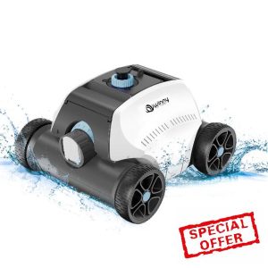 (2025 Upgraded) WINNY POOL CLEANER 300 Pro Cordless Robotic Pool Vacuum