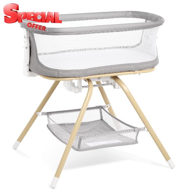 ANGELBLISS 3 in 1 Baby Bassinet