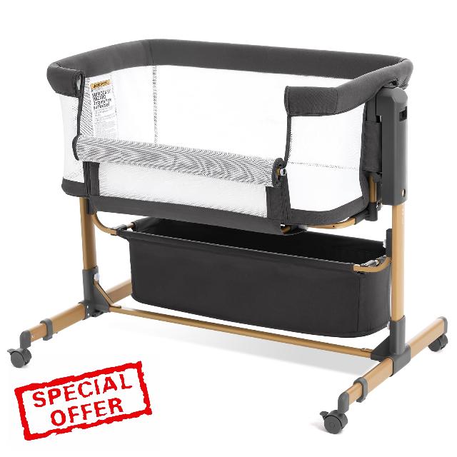 Baby Bassinet with Wheels