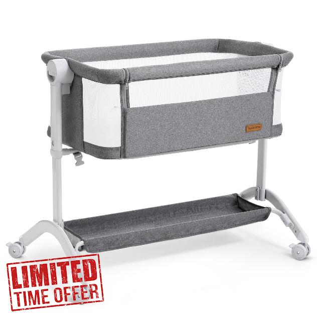 Bassinet Bedside Sleeper - All-Mesh Design