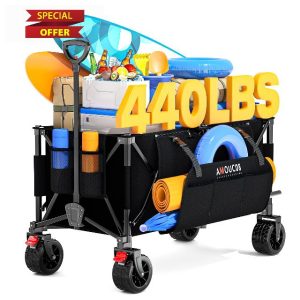 300L Large Collapsible Wagon Cart