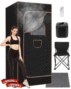 Portable Steam Sauna for Home: Sauna Box